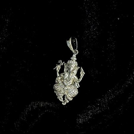 Ganpati Bappa Premium 925 Sterling Silver Nacklace